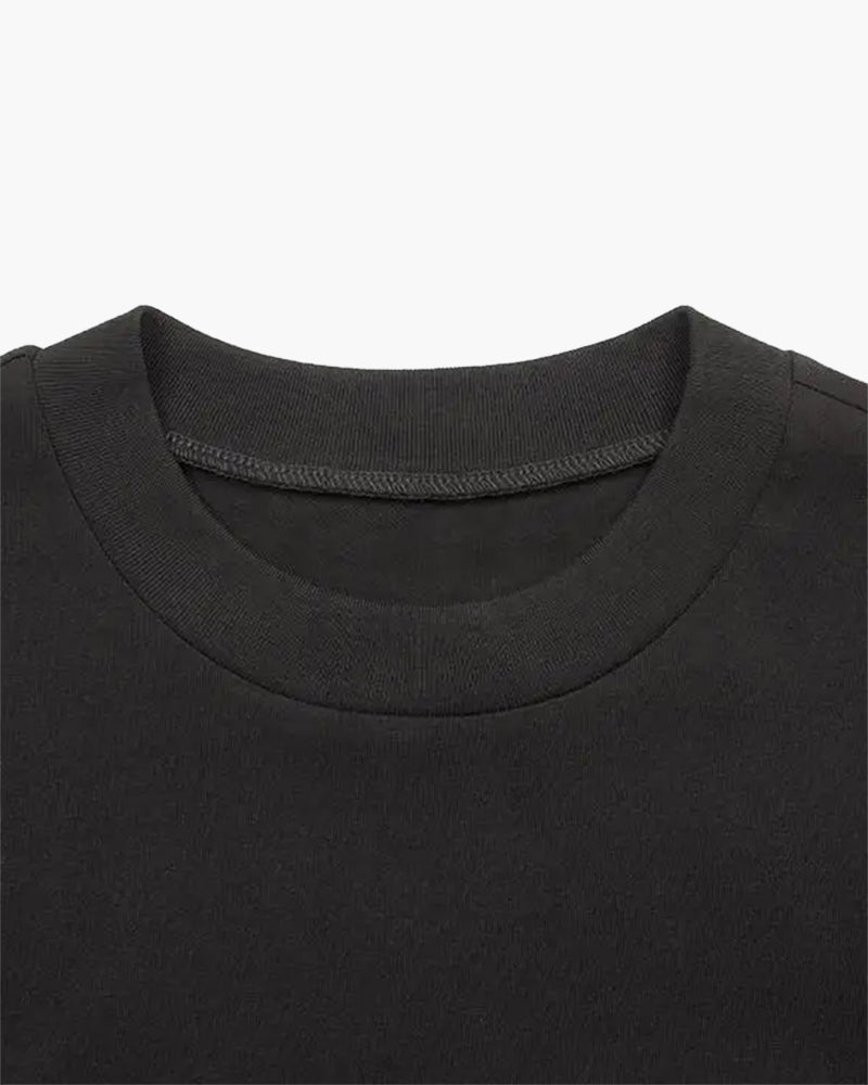 Rafine Solid T-Shirt